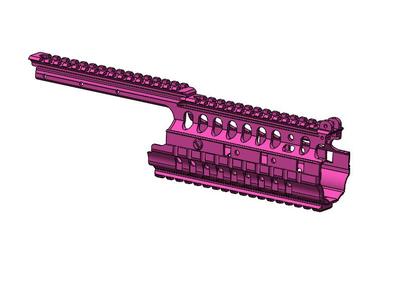 ARMS SIR rail for M4A1/MK18 aeg/gelblaster