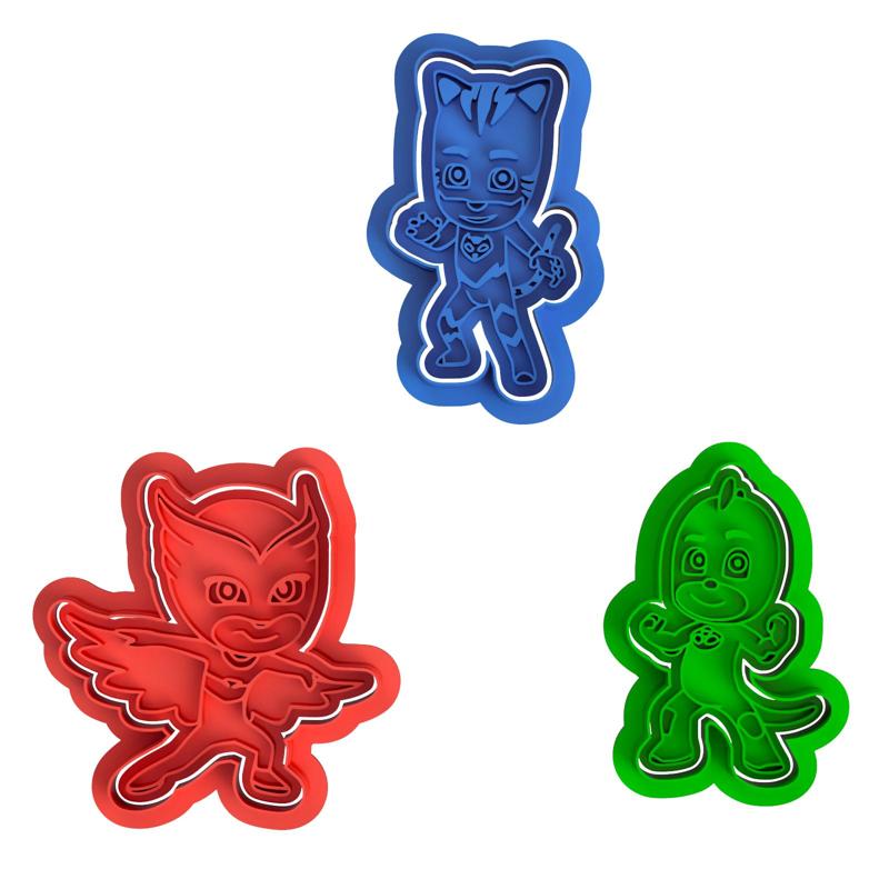 PJ Masks Cookie Cutter Collection