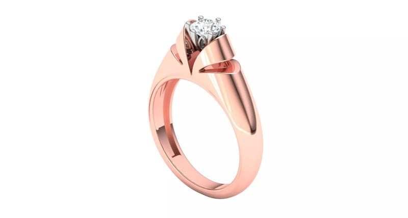 Solitaire Engagement Wedding Ring