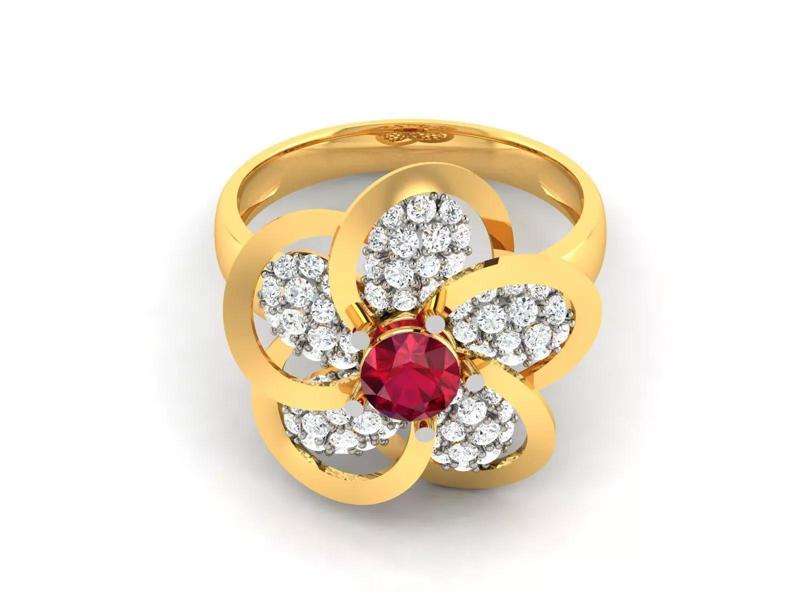 Solitaire Engagement Wedding Ring