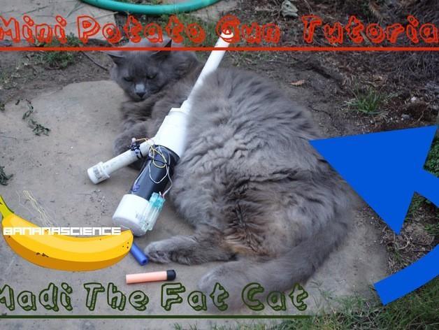 Mini Potato Gun Mount