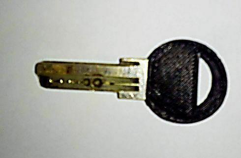 GERDA key bow replacement for flat version
