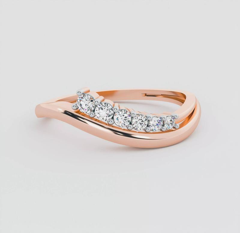 Italian diamond ring