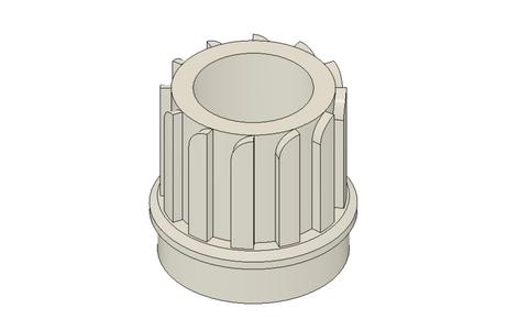 Meat grinder gear replacement