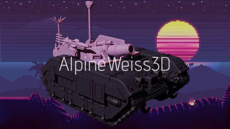 Imperial Small Fire Support Tank [Presupported]