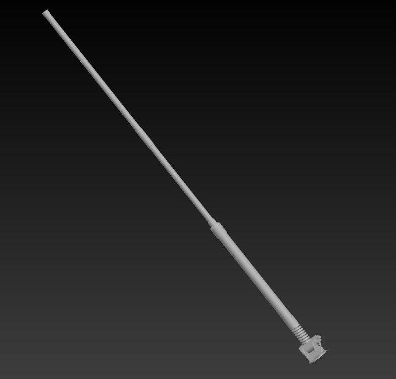 Modern Ukrainian AFV antenna set