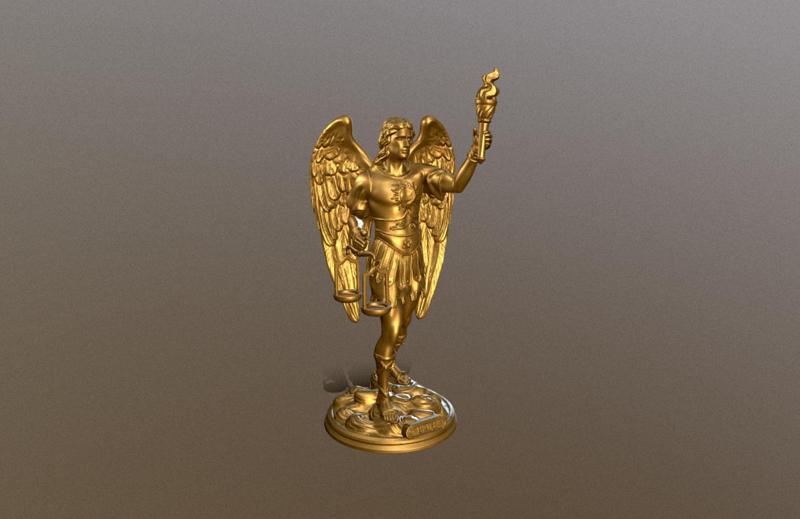 Statue of Archangel Uriel