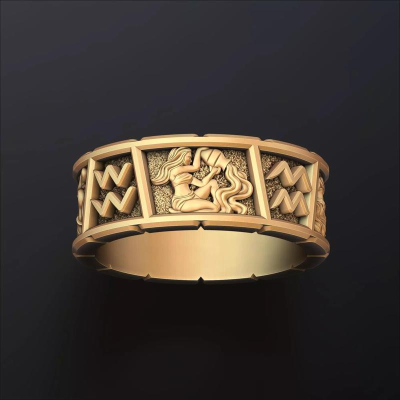Horoscope Aquarius Ring v2