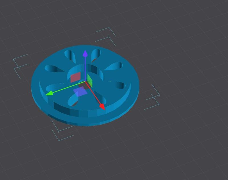 Filament spool holder