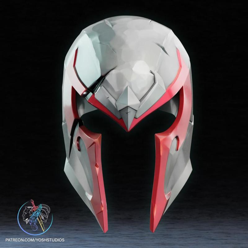 Magneto Helmet (Marvel Rivals) 3D Printer STL File