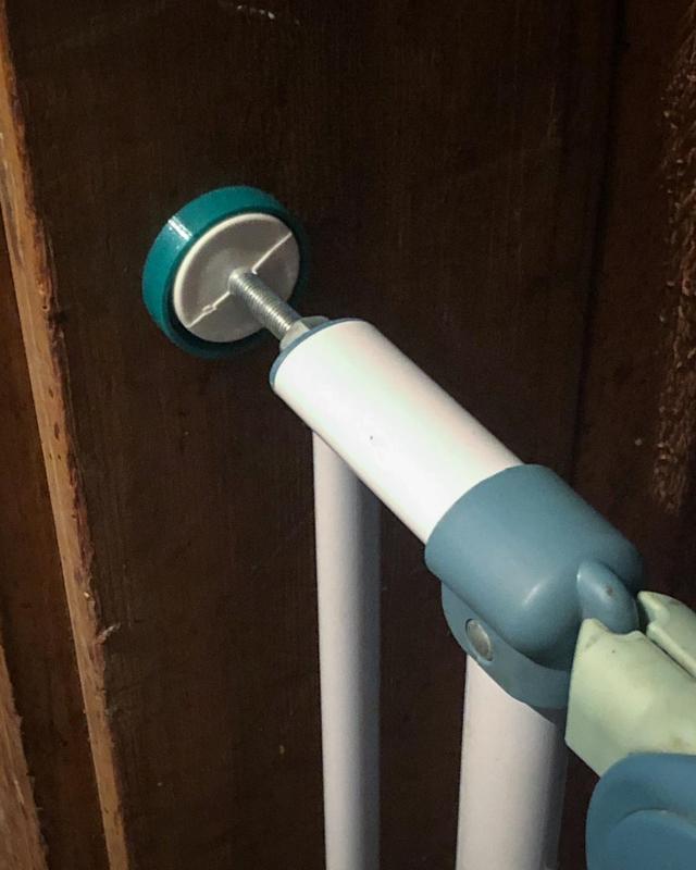 Holder for kid safety door/fence