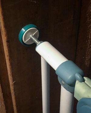 Holder for kid safety door/fence