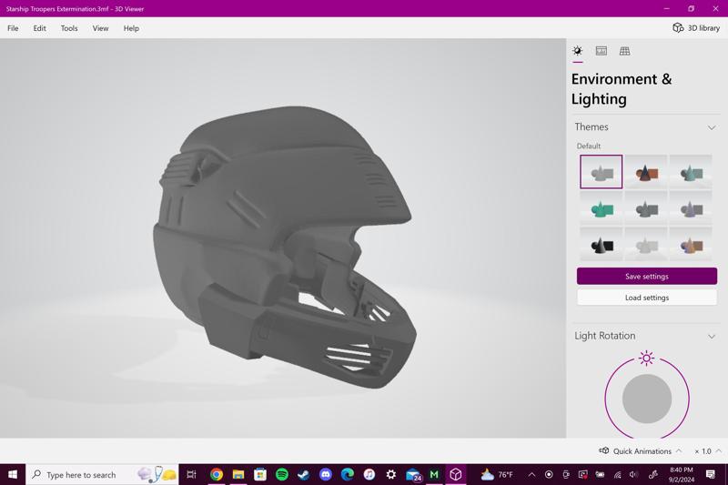 Starship Troopers Extermination Helmet