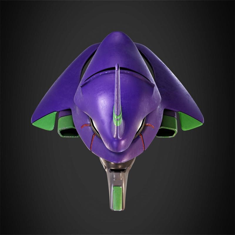 Evangelion EVA-01 Helmet for Cosplay