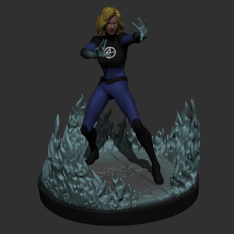 F4 Invisible Woman - MCP Scale