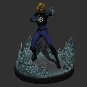 F4 Invisible Woman - MCP Scale