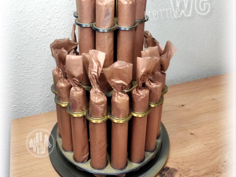 Roll Cake for Chocolate Rolls/Test Tubes