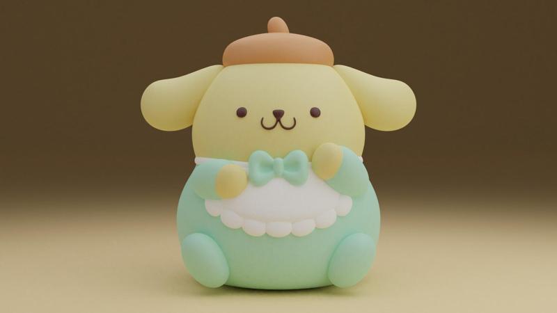 Pompompurin sanrio toy