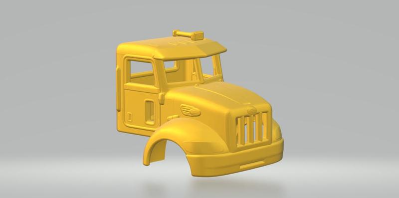peterbilt 340 cabin