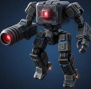 set of two robots for wargaming