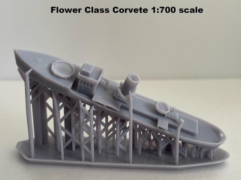 Flower Class Corvette – Royal Navy - 1:700 scale