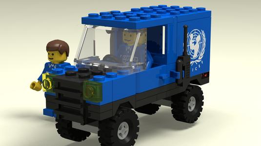 Van Unicef lego set 106