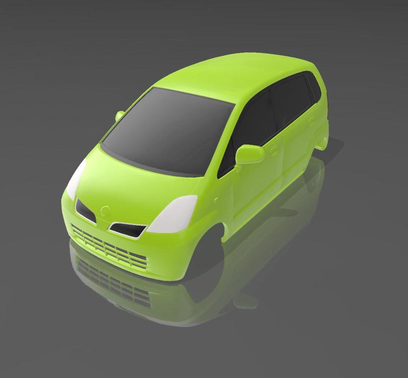 Nissan Moco 2001 - 1:24 & 1:25 SCALE