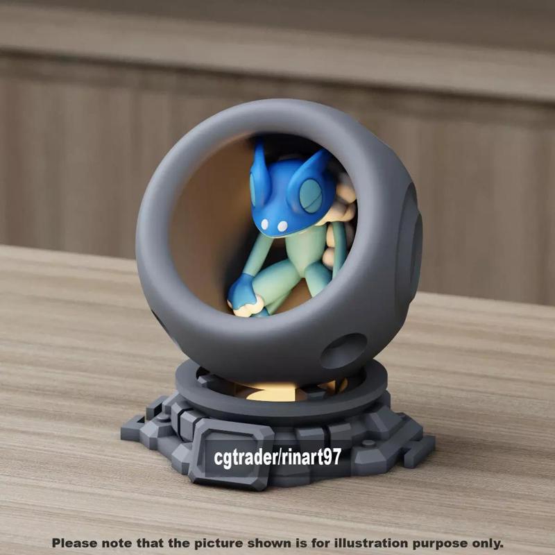 Frogadier healing machine pods