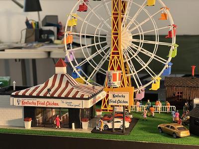 FERRIS WHEEL HO SCALE