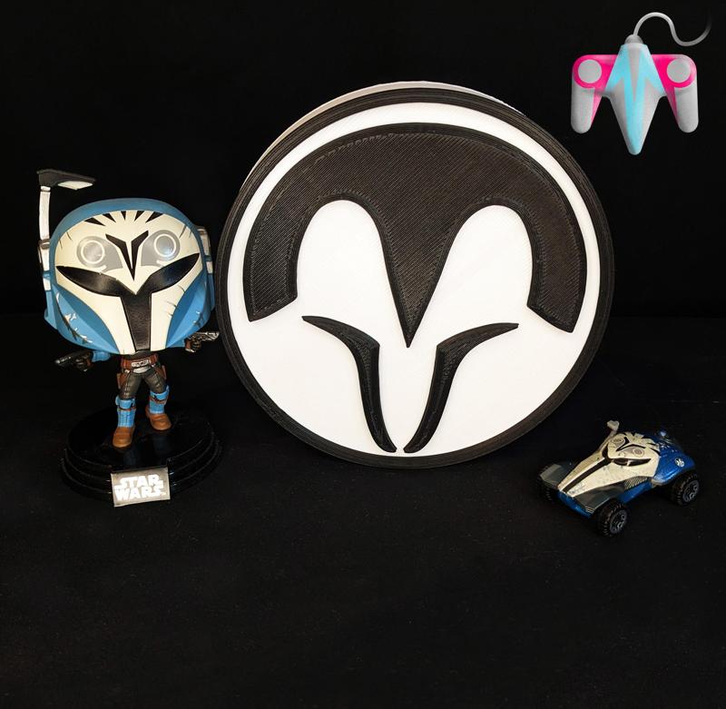 Bo-Katan Night Owl Plaque Wall/Shelf Decor