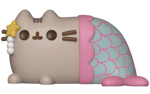 mermaid pusheen cat