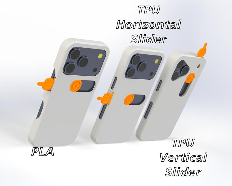 iPhone 17 Pro - Sliding Middle Finger Case