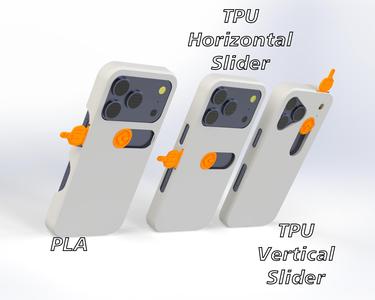 iPhone 17 Pro - Sliding Middle Finger Case