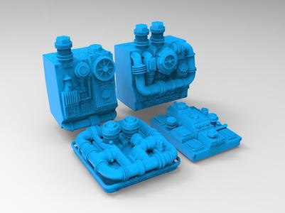 Industrial Panel Set - BuildWorlds
