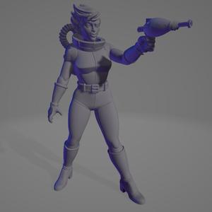 Nuka Girl - Fallout New Vegas - Fallout/Zombicide/Rpg Miniature
