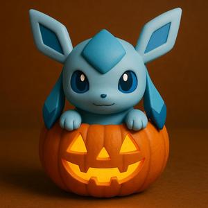 Glaceon – Halloween Pumpkin Escape