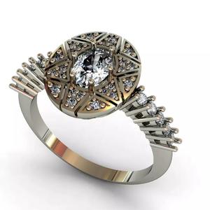 Diamond Ring 3D print model 3D print model
