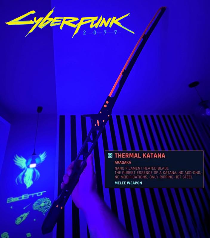 Arasaka Thermal Katana CyberPunk 2077