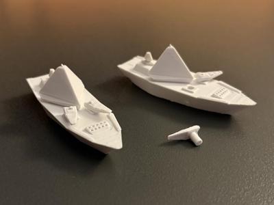 Argon Stealth Destroyer Miniature
