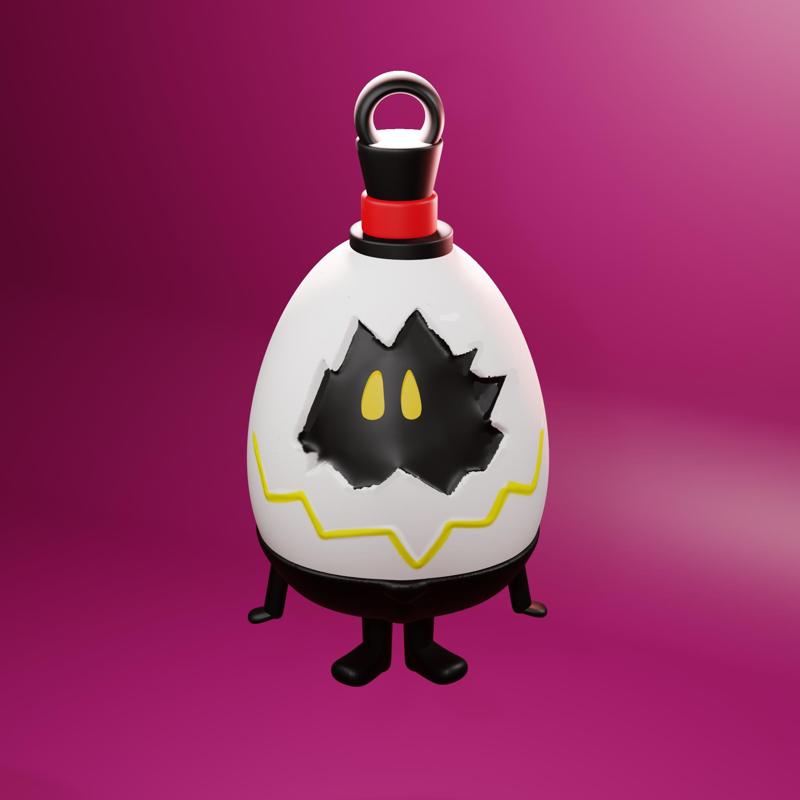 Hazbin Hotel, Egg Bois / keychain