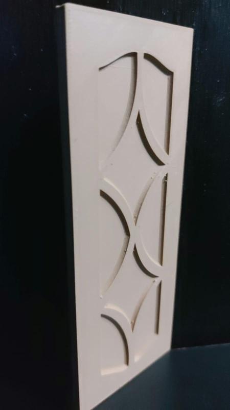 1/12 Dollhouse door + door frame (Model No.3)