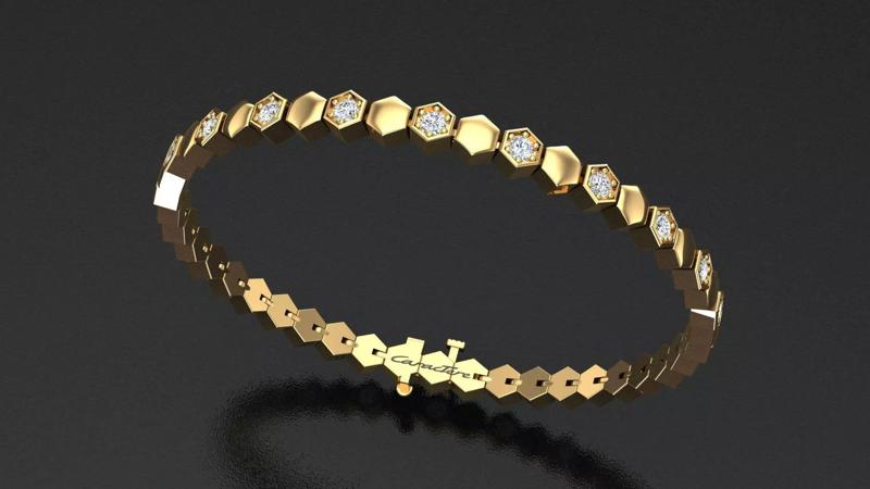 Tennis Bracelet Like Bee