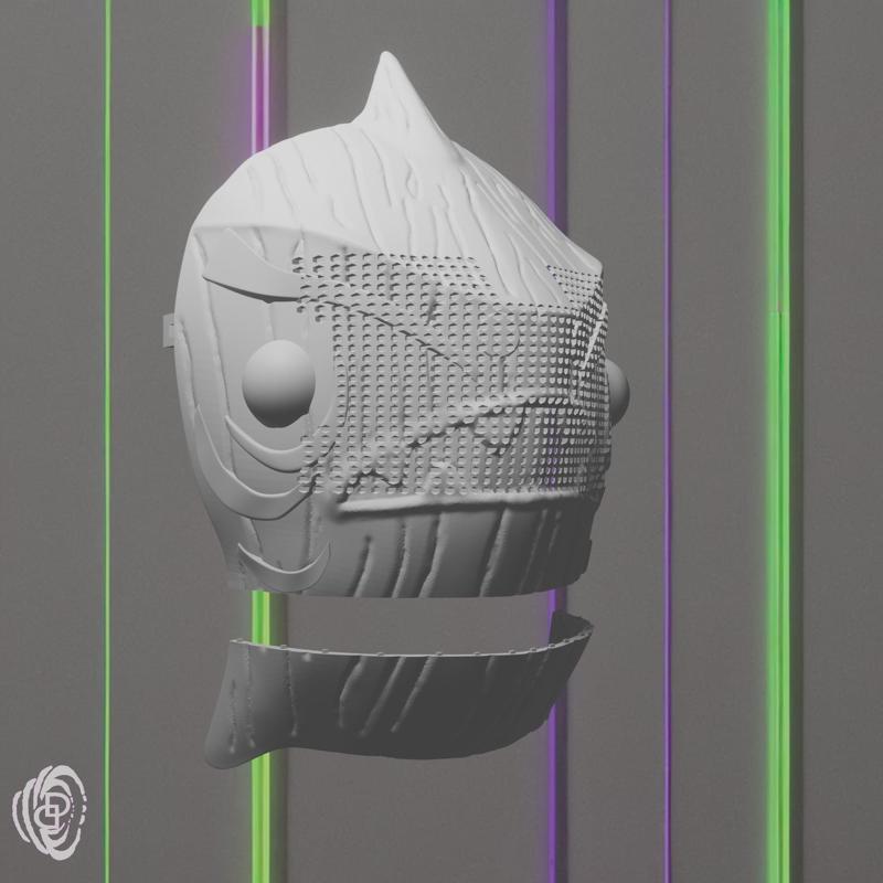 Splatoon 3 Shiver's Hohojiro Mask For Cosplay