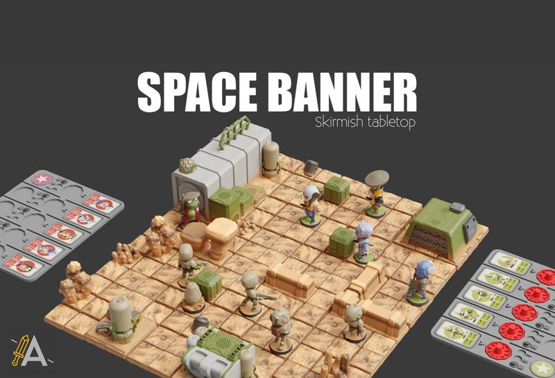Space Banner 1.0 - Sci Fi Skirmish