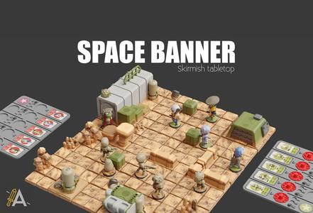 Space Banner 1.0 - Sci Fi Skirmish