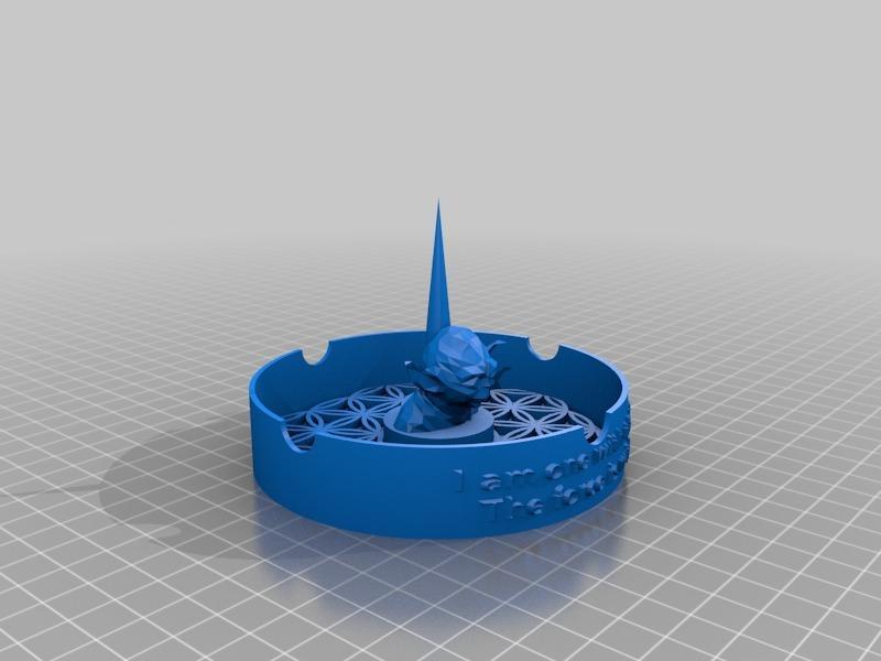 Yoda Star Wars - Ash Tray Debowler - Sacred Geometry