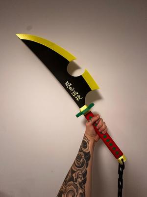 Tengen Uzui Nichirin | Demon Slayer | Kimetsu no Yaiba | Cosplay | Prop Sword