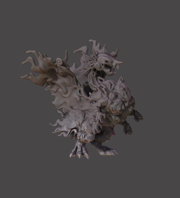 Elemental Magic Dragon