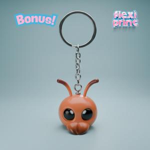 Fire Ant Keychain | Flexi Print