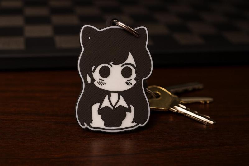 Komi-san keychain, Komi Can’t Communicate